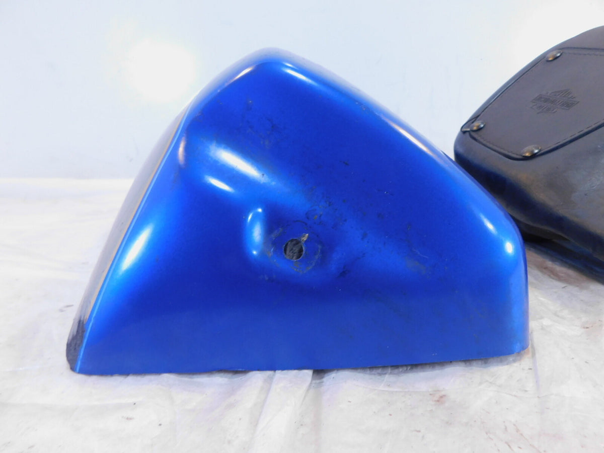 Harley Davidson Electra Glide Ultra Classic Blue Lower Left Leg Fairing Cover - C3 Cycle