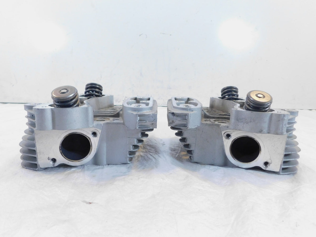 Harley Davidson Sportster 883 Hugger & Custom Silver Cylinder Heads w/ Valves - C3 Cycle