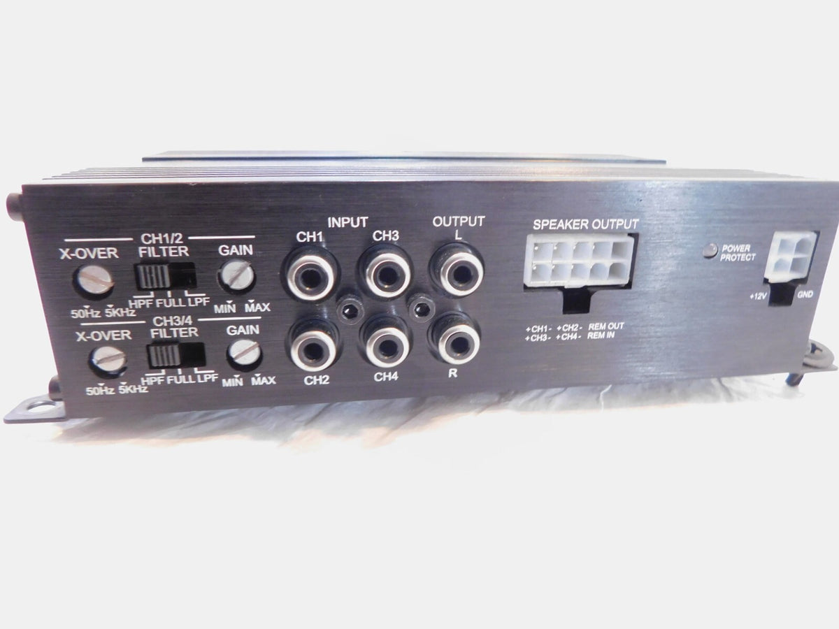 Harley Davidson Electra Glide Digital Designs Audio 4 Channel Amplifier D4.75