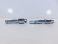 Harley Sportster 883 & 1200 Custom Pair Chrome Rider Brake Pedal Pivot Clevises - C3 Cycle