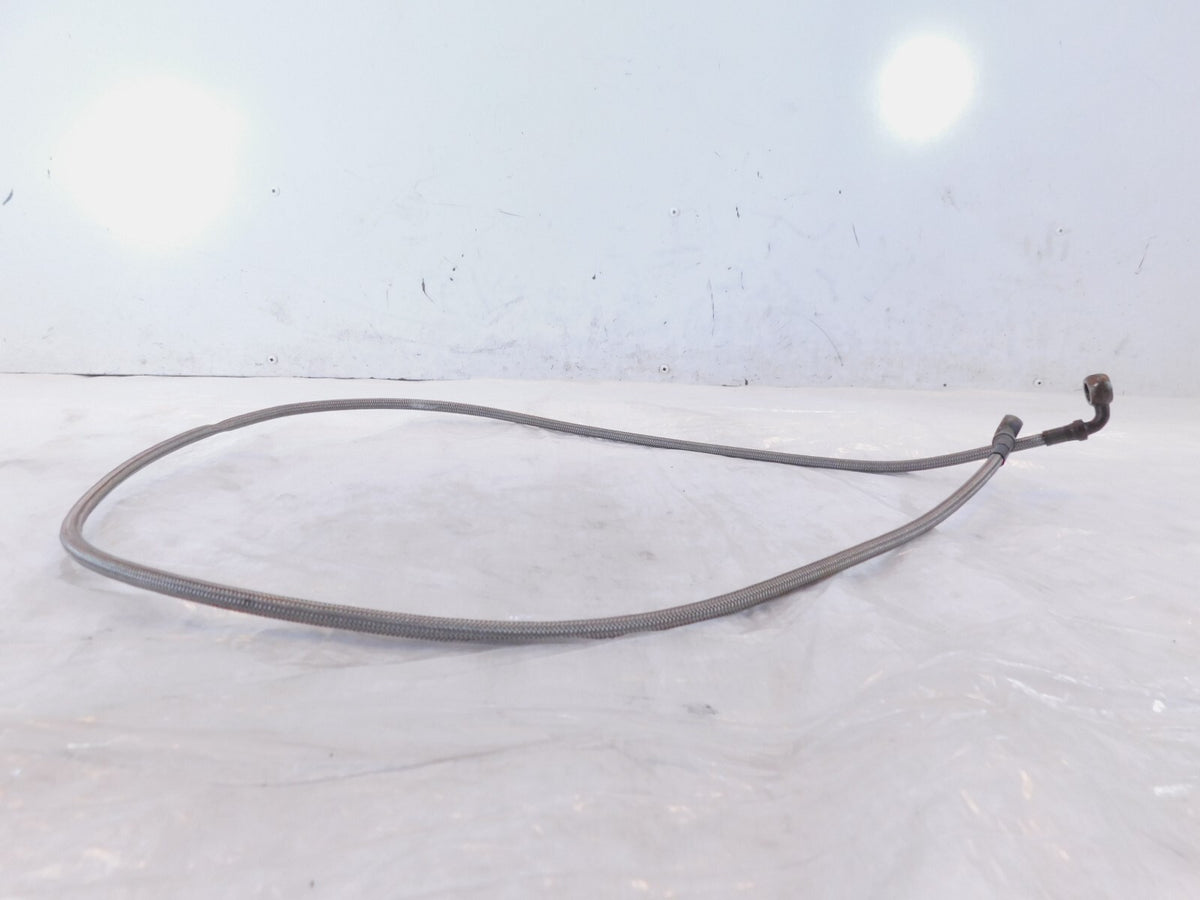 Harley Davidson Sportster 883 & 1200 Custom Front Wheel Braided Brake Line Hose - C3 Cycle
