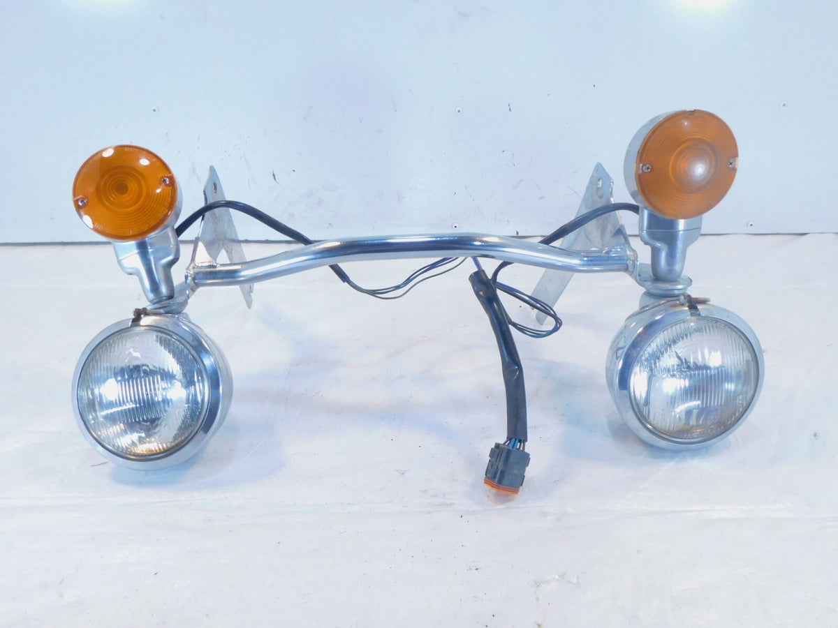 Harley Davidson Electra Glide Classic Ultra & Sport Auxiliary Fog Lights & Bar - C3 Cycle
