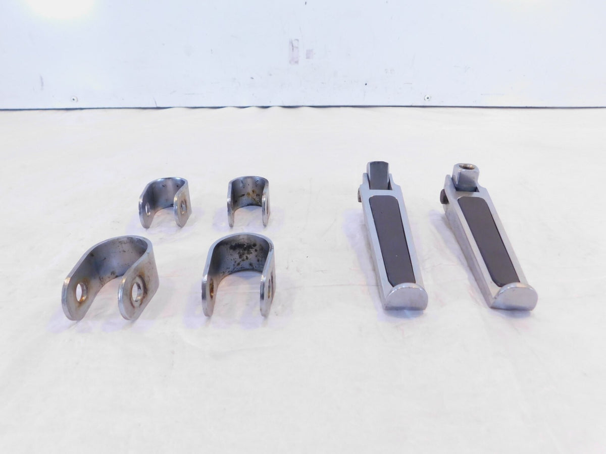 1994 94 Honda VT1100C Shadow 1100 Front Left/Right Crash Guard Highway Foot Pegs - C3 Cycle