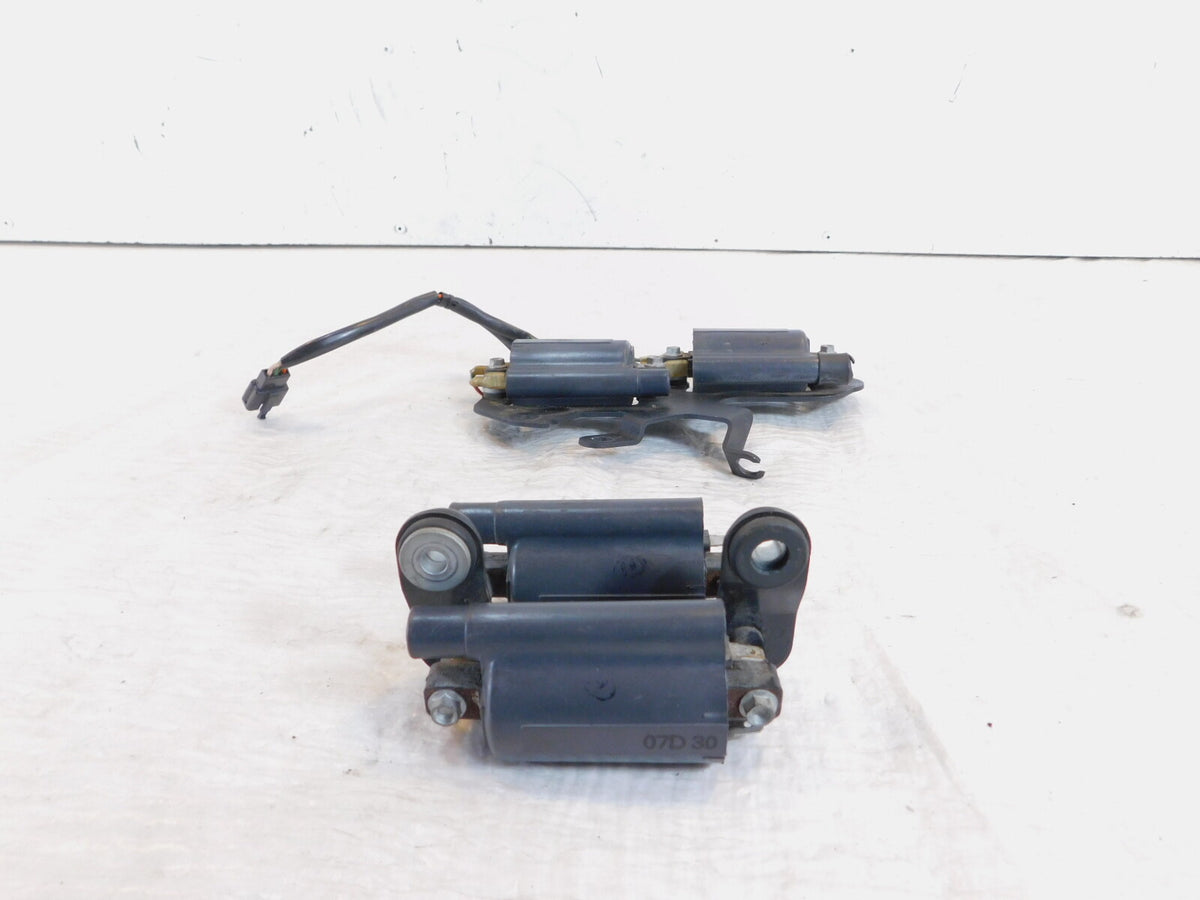 2000-2003 Aprilia SL1000 Falco Front/Rear HT Ignition Coil Spark Plugs - C3 Cycle