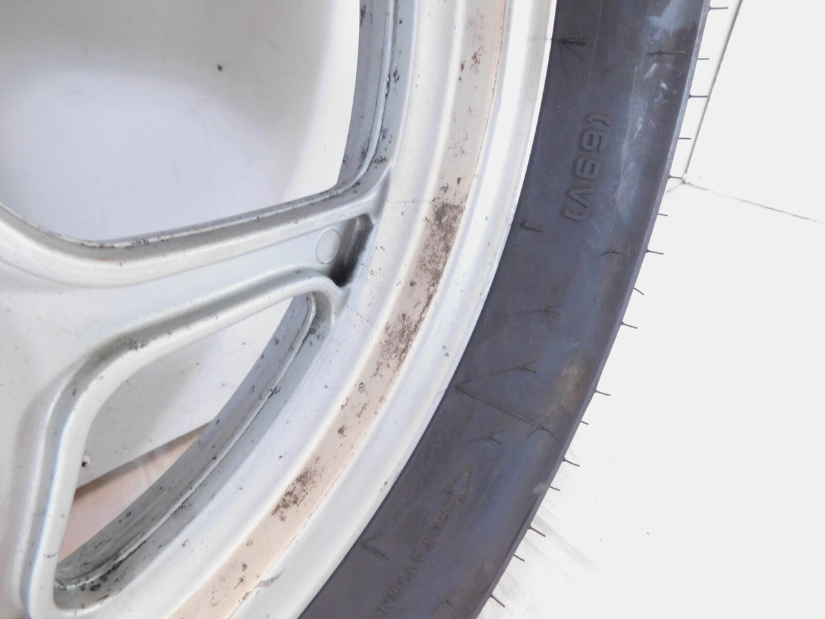 BMW K100 K100LT K100RS & K75 K75S K75RT K75T Silver Cast Rear Wheel Rim 2.75x17" - C3 Cycle