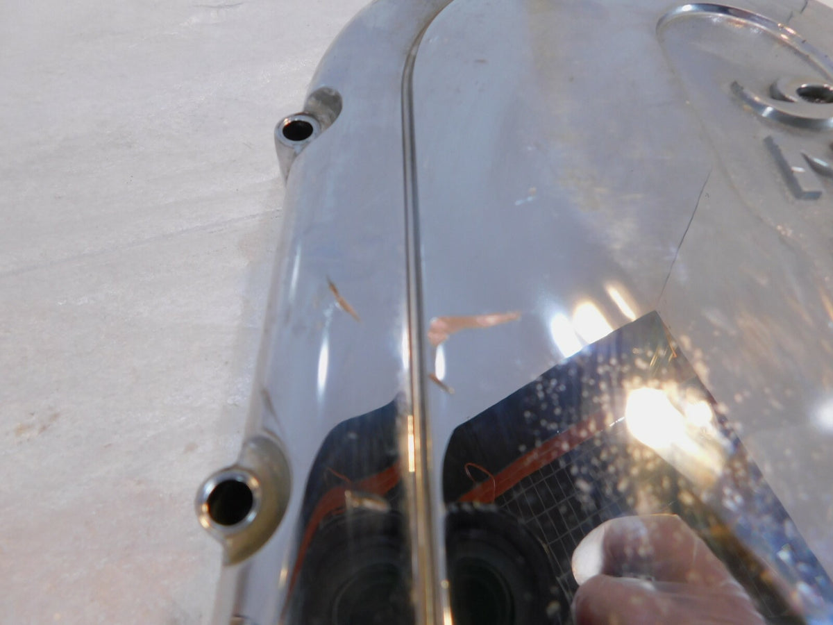 Victory Deluxe & Standard V92 Cruiser Chrome Engine Motor Left Primary Cover - C3 Cycle