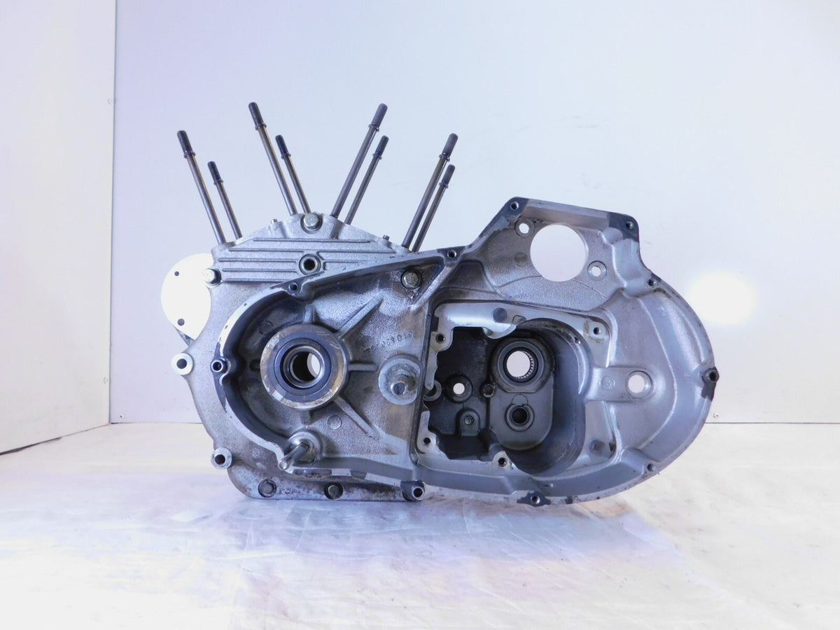 Harley Davidson Sportster 883 & 1200 Crankcase Cases Engine Motor Block - Silver - C3 Cycle