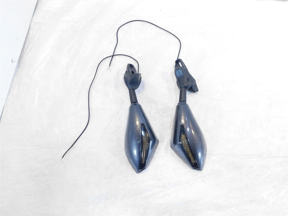 Suzuki GSXR GSXR600 GSX-R600 & GSXR750 Left/Right Turn Signal Indicator Mirrors - C3 Cycle