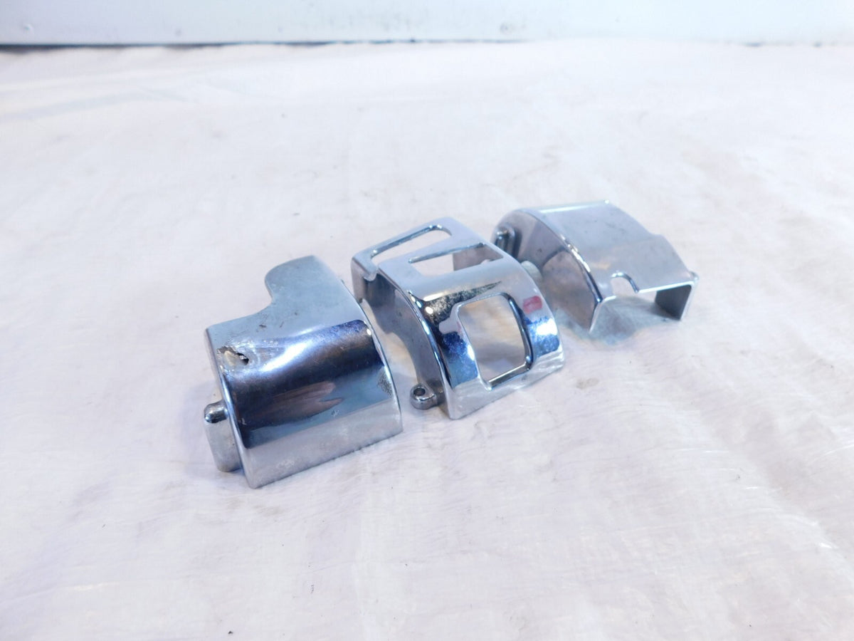 Kawasaki Vulcan 1500 Drifter Classic Nomad VN1500 Chrome Handlebar Switch Covers - C3 Cycle