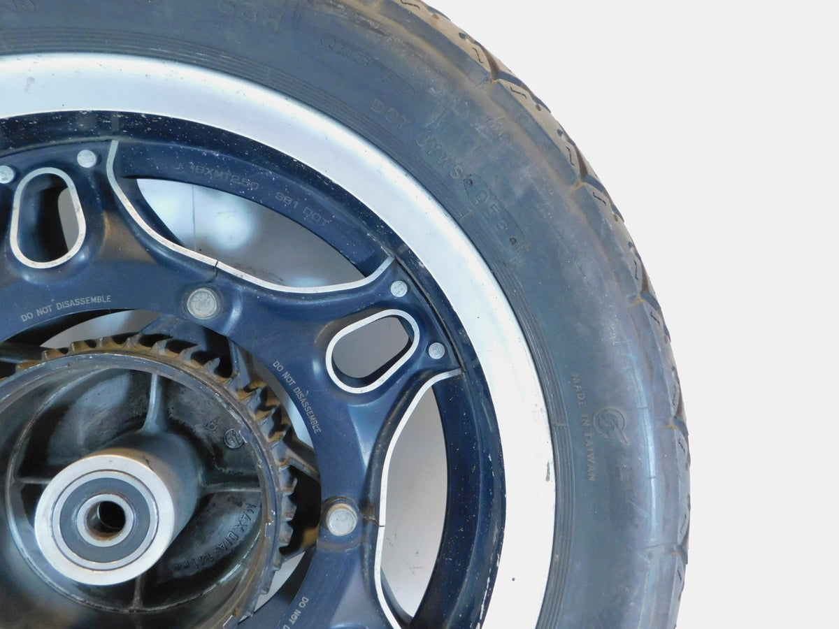 Honda CM400C & CM450A CM450C Custom Black Rear Wheel Rim & Tire - 16" x 2.50" - C3 Cycle