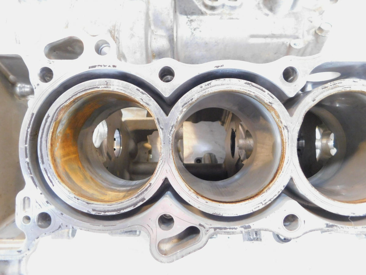 2012 12 Honda CBR600RR 600RR Engine Motor Piston Crankcase Block Case - C3 Cycle