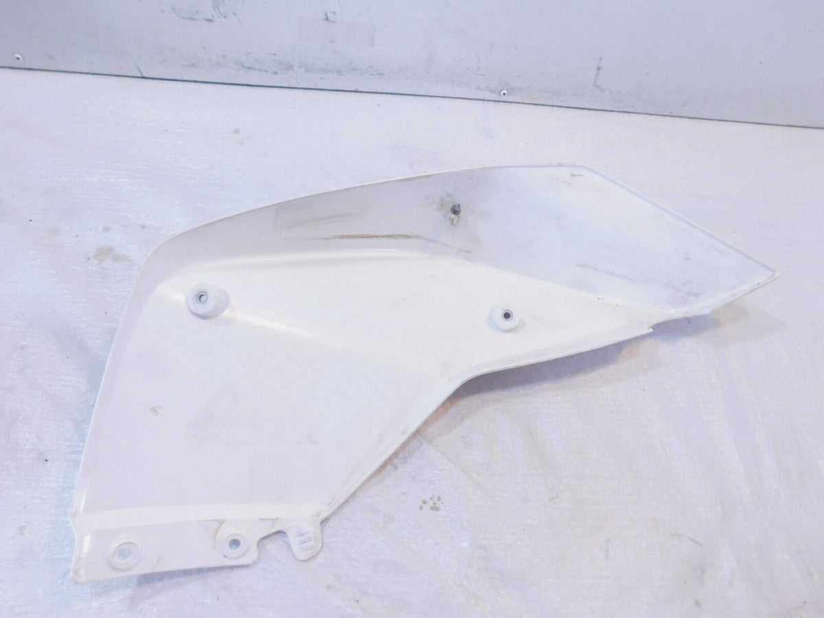 2013-2018 KTM 690 Duke White Front Left Fuel Gas Tank Fairing Cowling Cowl Cover - C3 Cycle