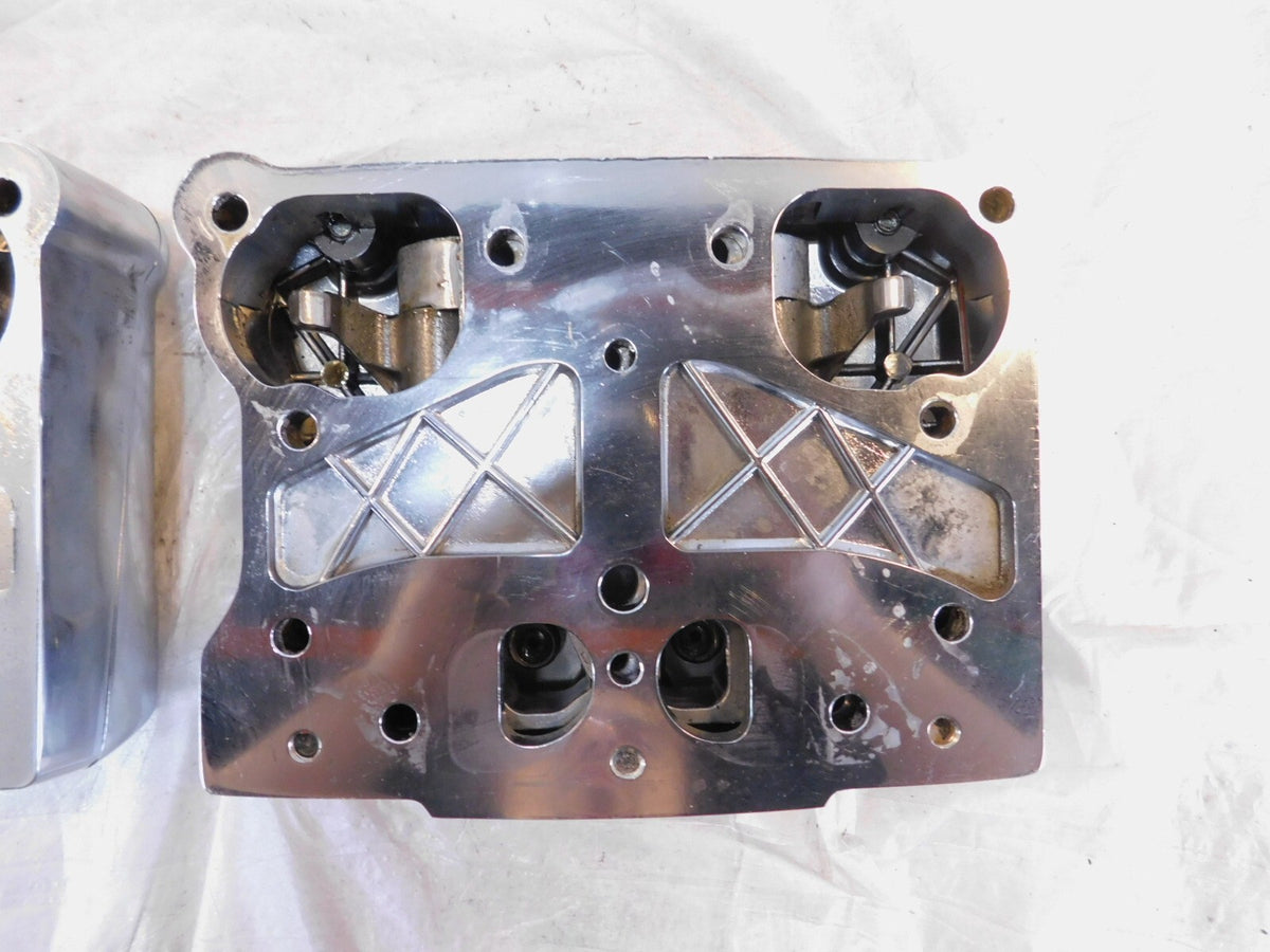 Harley Davidson Touring Dyna & Softail Chrome Cylinder Head Rocker Boxes - C3 Cycle