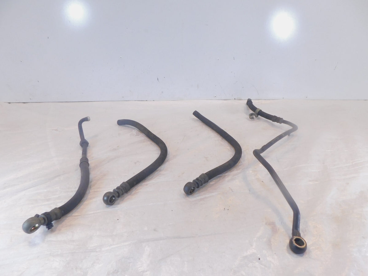BMW R1100 R1100RT Black Front Engine Motor Oil Cooler Hose Pipe Lines - C3 Cycle
