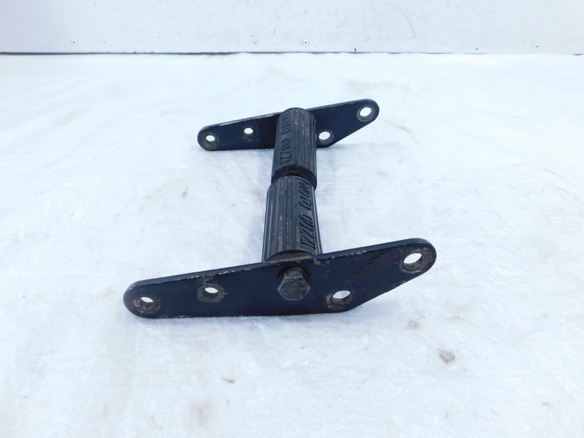 1976 76 Moto Guzzi Convert I V1000 Left/Right Rear Passenger Footrest Foot Pegs - C3 Cycle