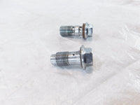 Yamaha Virago 700 750 1000 11000 Engine Motor Oil Pipe Line Hollow Banjo Bolts - C3 Cycle