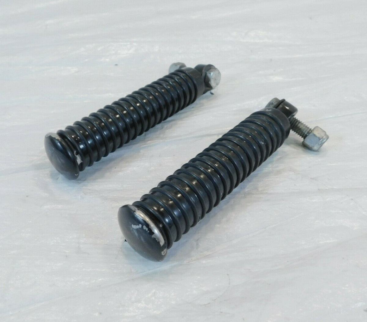 Harley Davidson FXR Dyna Sportster & Softail Black O-Ring Footpegs Footrests - C3 Cycle