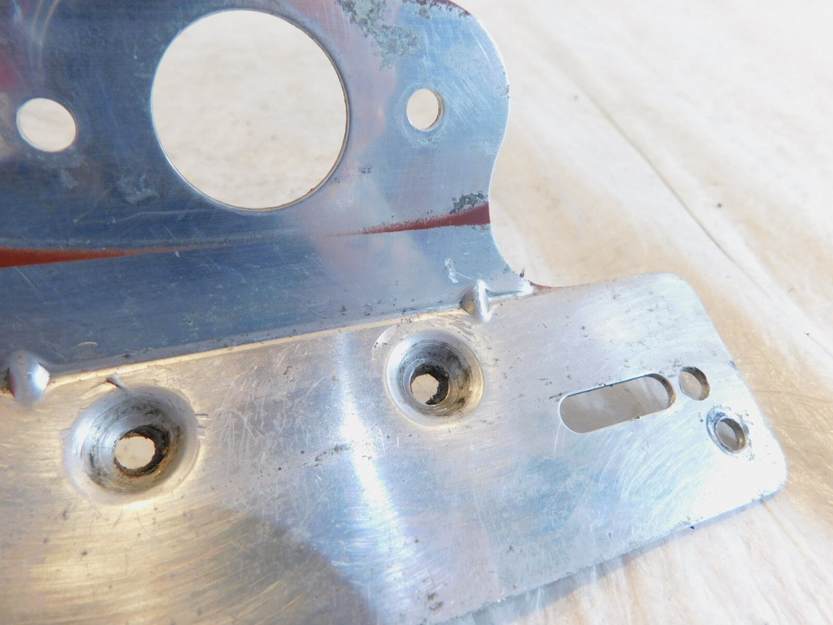 Triumph Legend TT Thunderbird Sport 900 Chrome Rear Fender License Plate Bracket - C3 Cycle