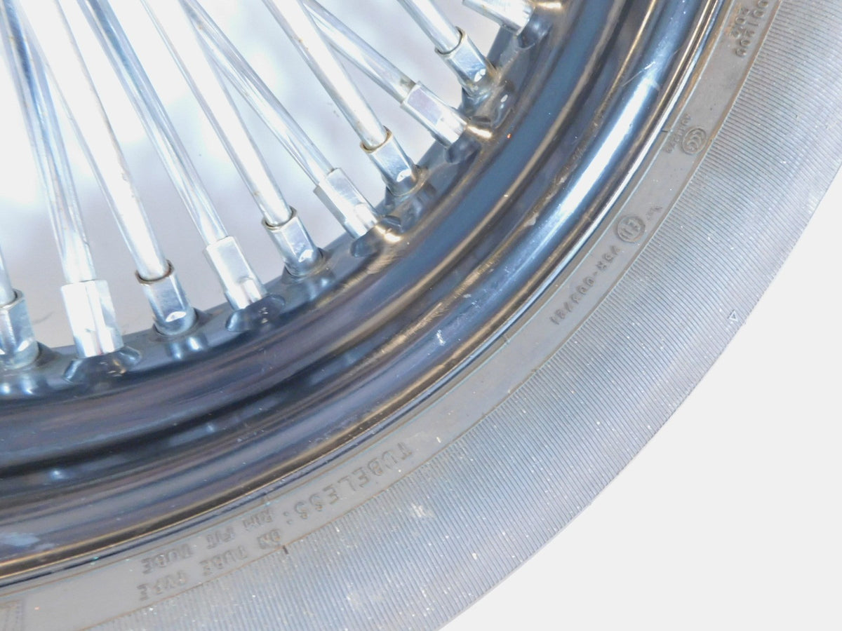 Harley Davidson Softail Heritage Classic & Deluxe Black Laced Rear Wheel Rim - C3 Cycle