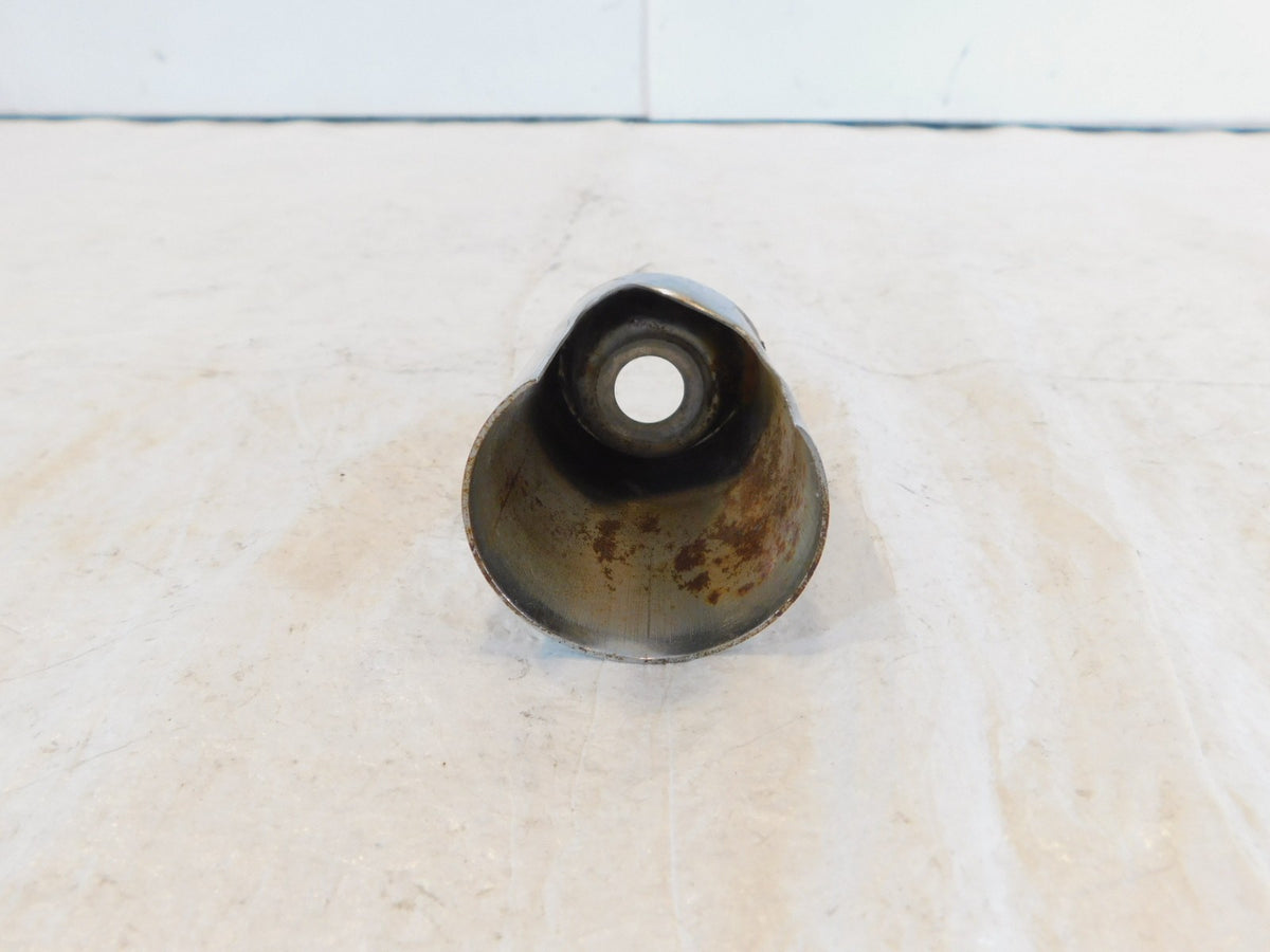 Harley Dyna Low RIder Wide & Super Glide Chrome Rear Shock Absorber Bolt Cover - C3 Cycle