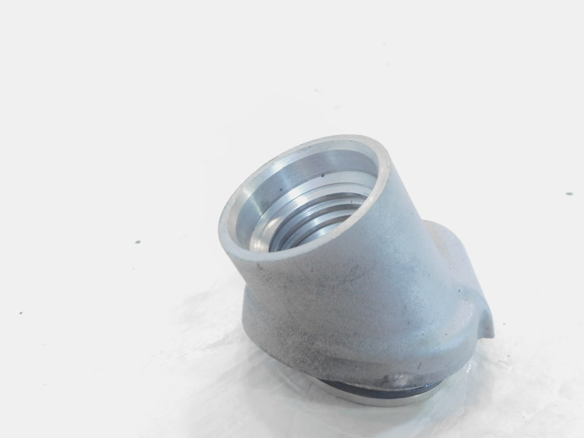 06-10 Harley Dyna Super Glide Custom Street Bob Silver Oil Tank Dipstick Spout - C3 Cycle