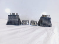 Pair Harley Davidson Sportster 1200 Black Engine Cylinder Barrel Jugs & Pistons - C3 Cycle