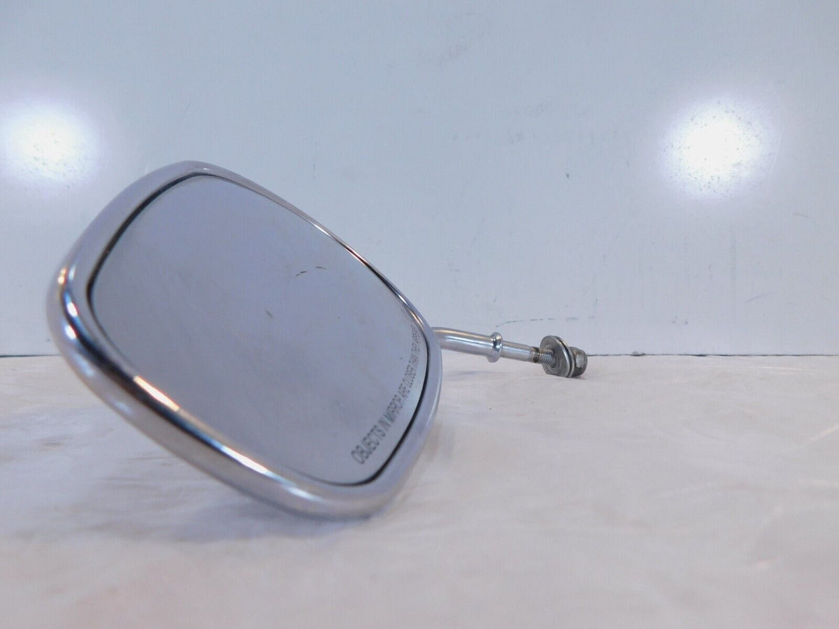 Chrome Harley Davidson FXR & Softail & Dyna & Sportster Left Rear View Mirror - C3 Cycle