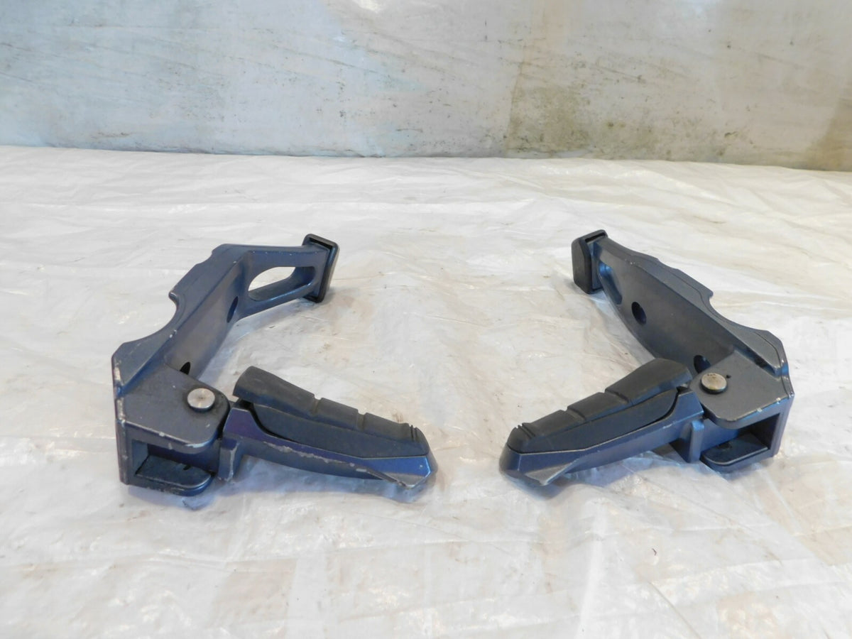 2000-06 BMW R1150R Left/Right Rear Passenger Footrest Foot Pegs & Mount Brackets - C3 Cycle