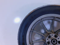 Harley Davidson Dyna Softail Sportster 883 1200 Silver Cast Rear Tire Wheel Rim - C3 Cycle