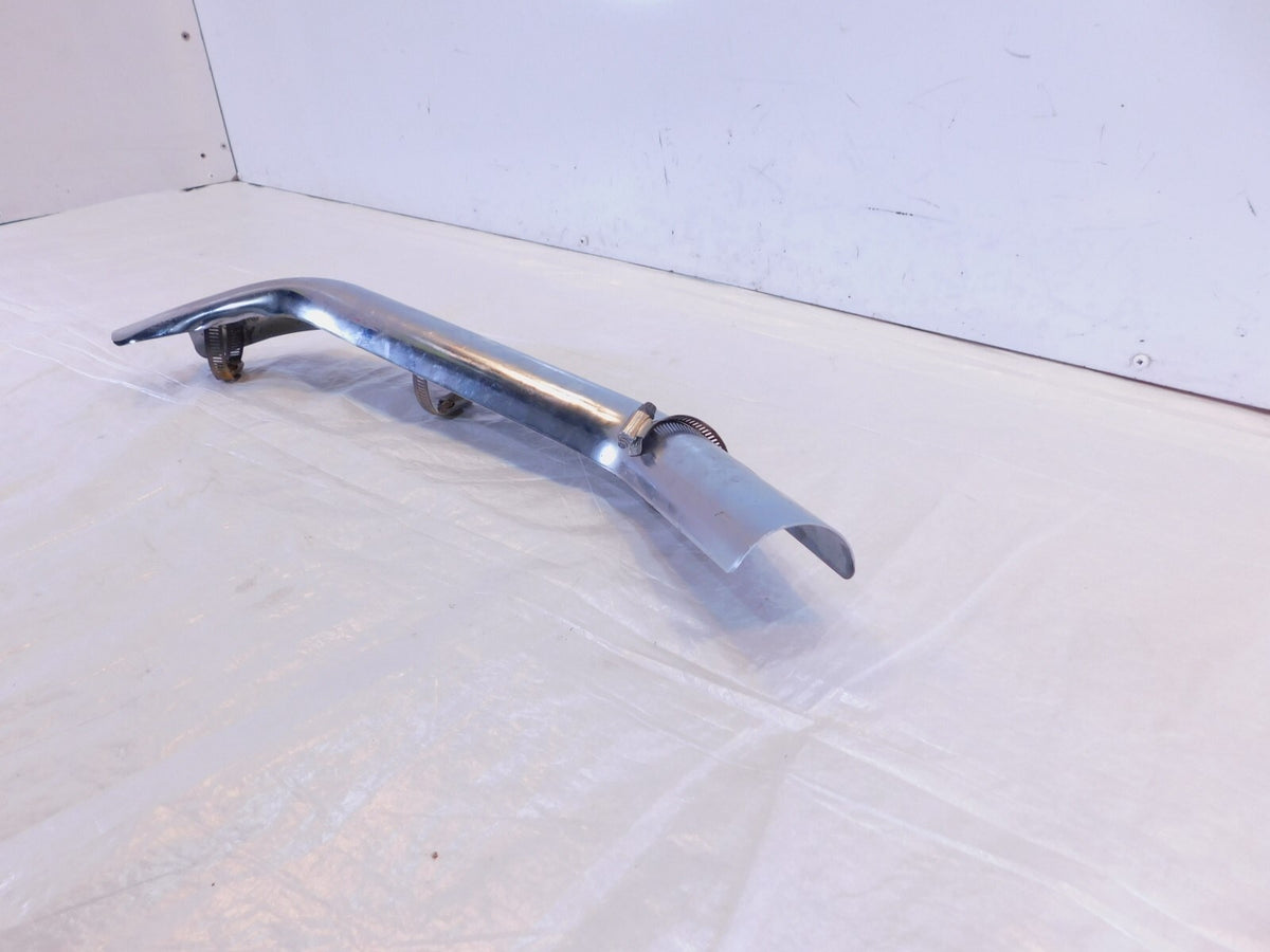 Harley Davidson FXD Dyna Rear Exhaust Header Pipe Chrome Heat Shield Cover - C3 Cycle