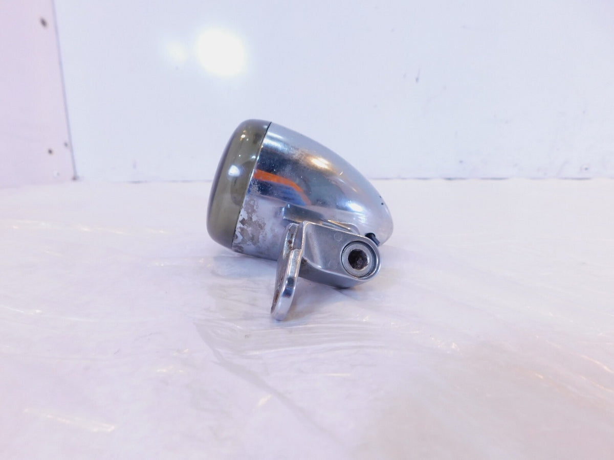 2009-2013 Harley Davidson Dyna Street Bob Chrome Front Turn Signal Indicator - C3 Cycle