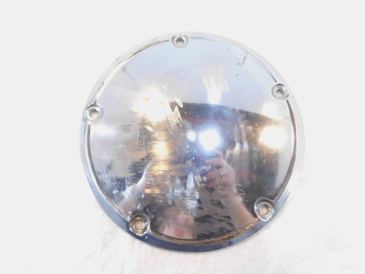 Harley Davidson Twin Cam Softail & Dyna Chrome Derby Clutch Cover 60769-06 - C3 Cycle