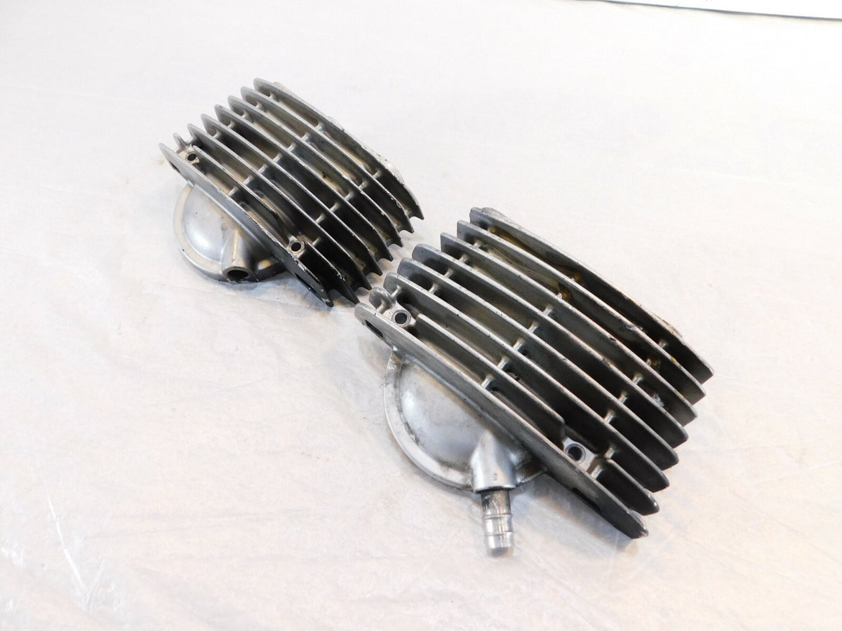 99-03 Yamaha V Star 1100 XVS1100 Custom Silver Front/Rear Cylinder Head Covers - C3 Cycle