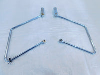 1999 Kawasaki Vulcan 1500 Classic Rear Back Saddlebag Mounting Brackets Chrome - C3 Cycle