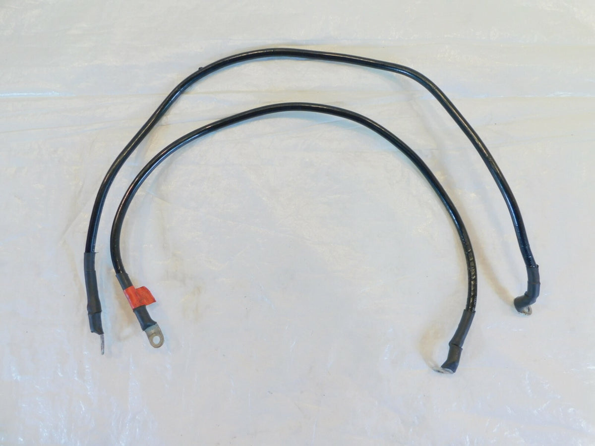 2002-2006 Triumph Daytona 955i Positive & Negative Ground Battery Wire Cables - C3 Cycle