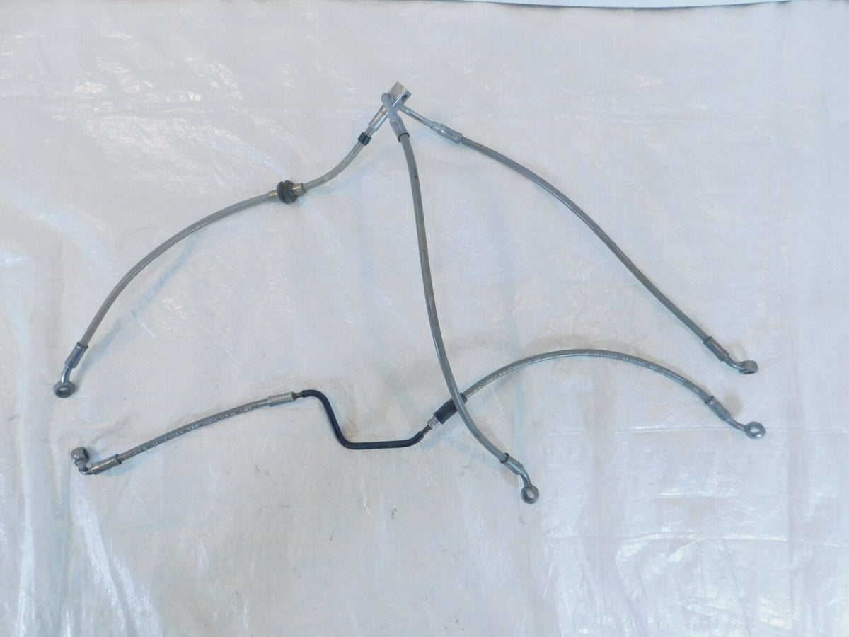 BMW R1200R R1200RS R1250R R1250RS Front Wheel Brake Caliper Pump Hose Pipe Lines - C3 Cycle