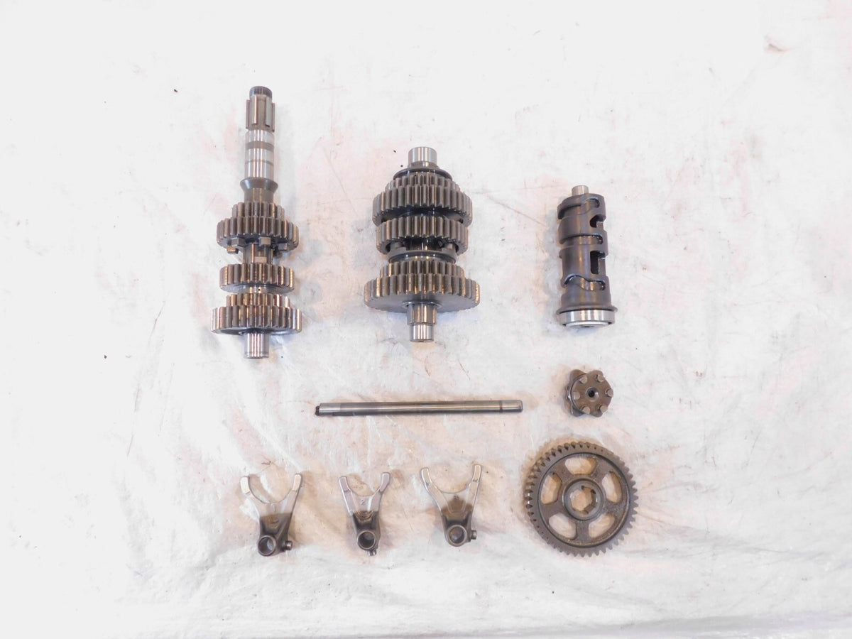 1986-1999 Yamaha Virago 1100 XV1100 Transmission Gears & Shift Drum w/ Forks - C3 Cycle
