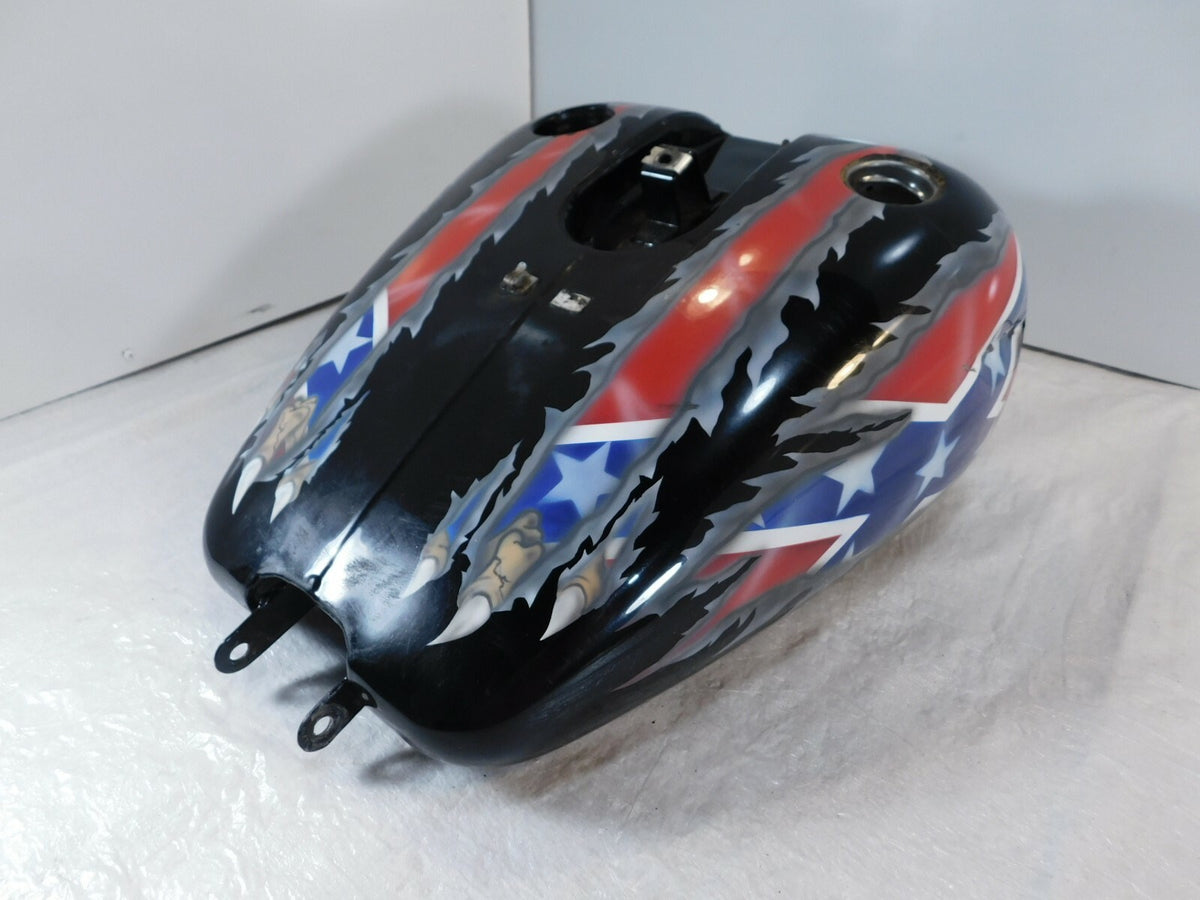 1993 & 1994 Harley Davidson Dyna Wide Glide Black Fuel Gas Petrol Tank Reservoir