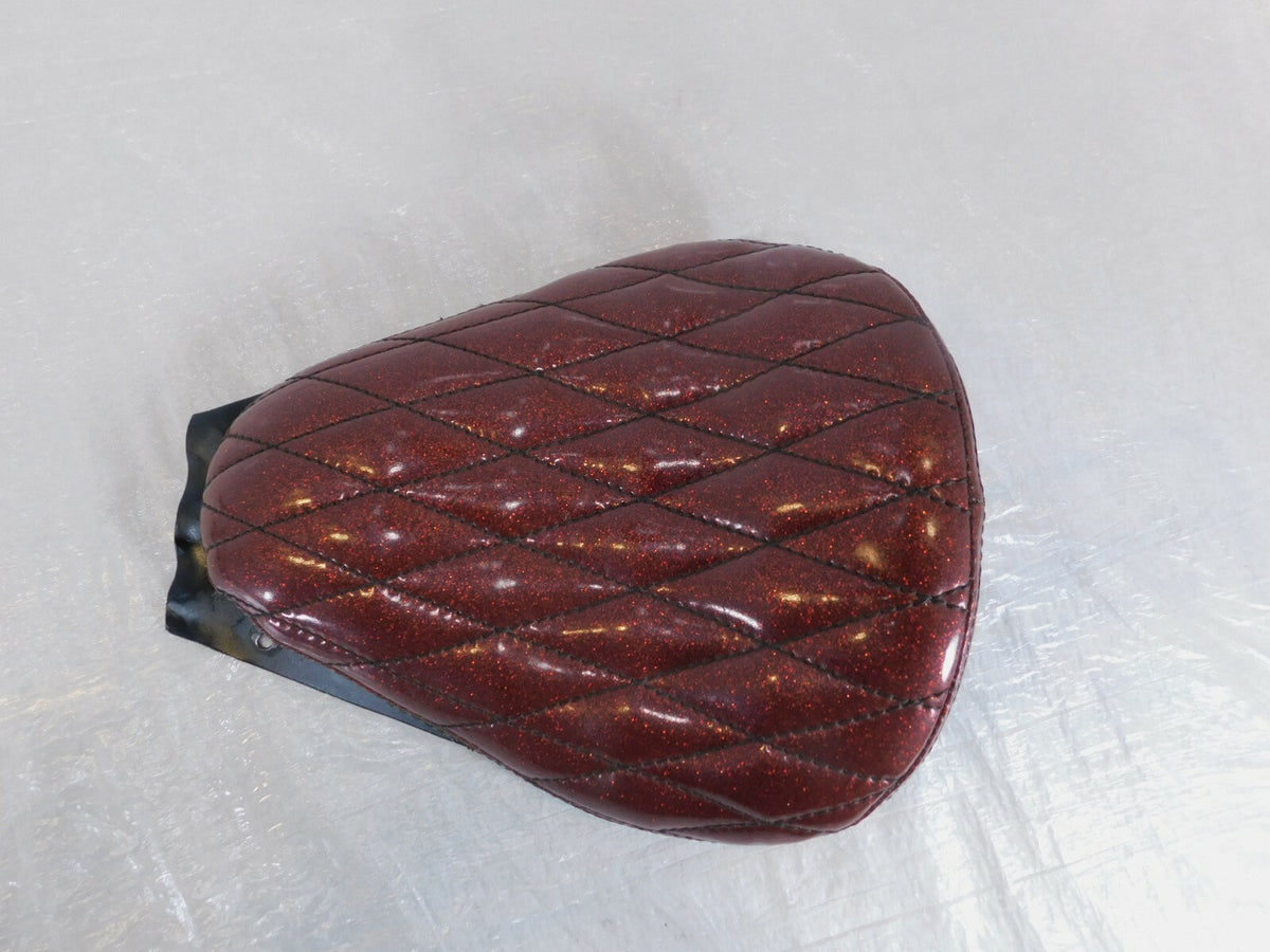 1983-2003 Harley Davidson Sportster 883 1200 La Rosa Design Custom Red Solo Seat - C3 Cycle