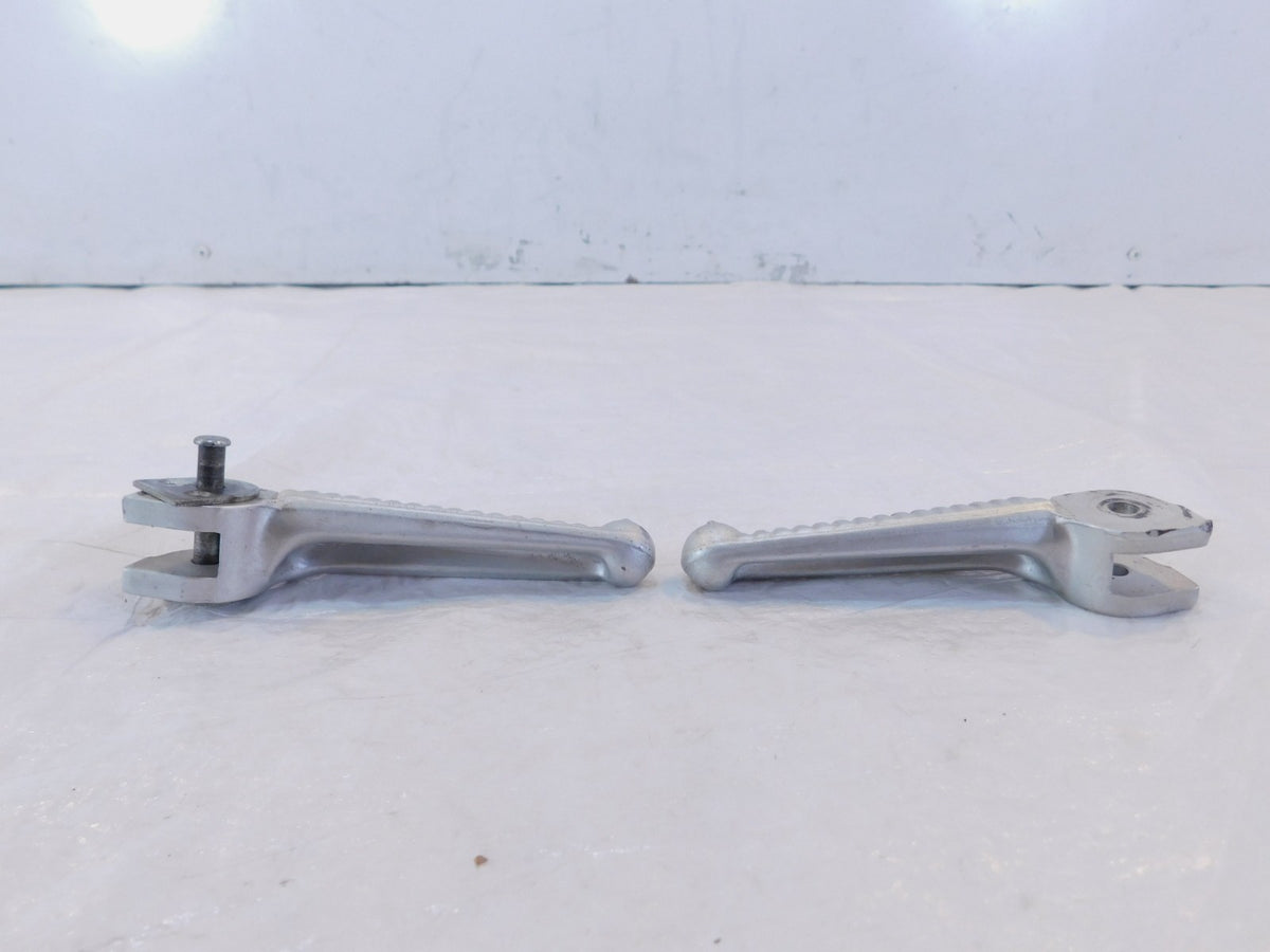 Ducati Superbike 749 749S & 999 999S Silver Rear Left/Right Footrest Foot Pegs - C3 Cycle