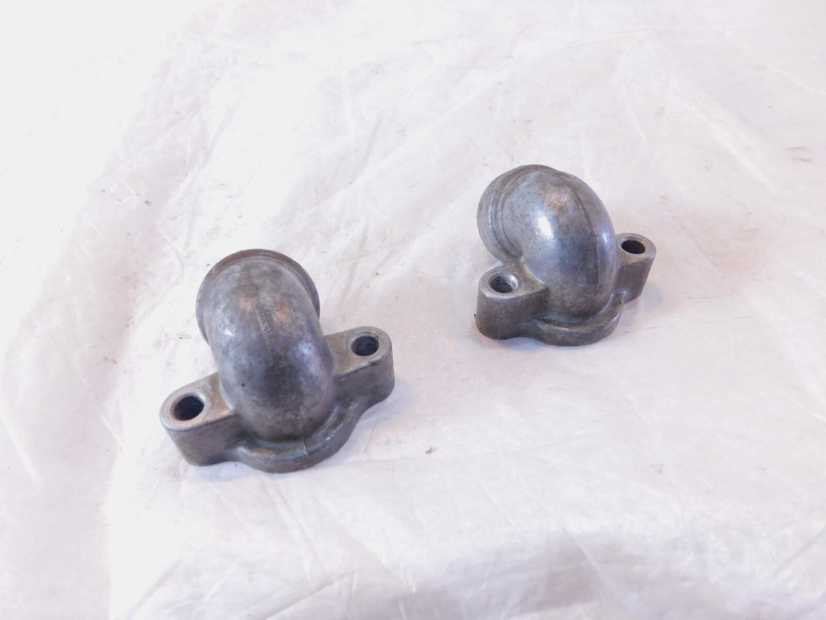 Honda CX500 & GL650 Silverwing 500 650 Pair Engine Thermostat Water Pipe Joints - C3 Cycle