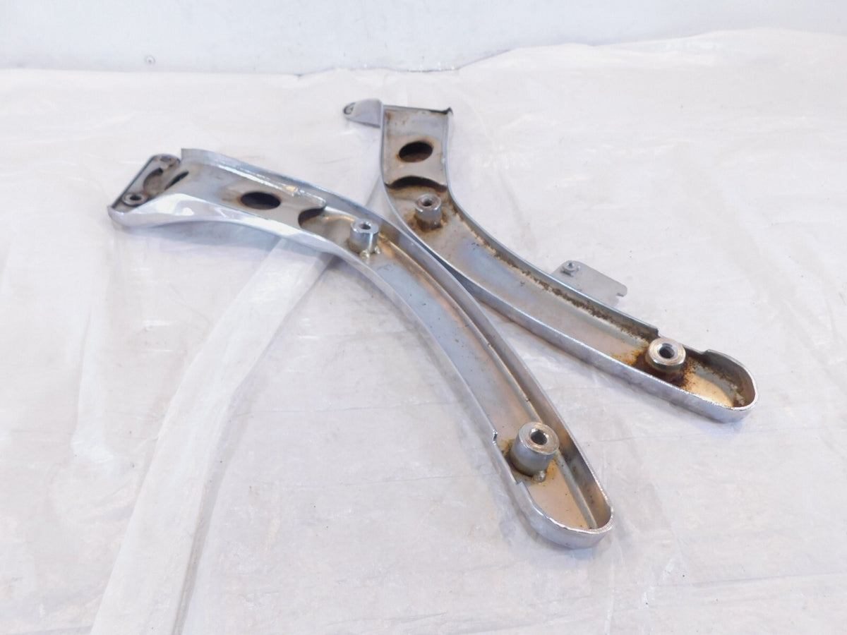Yamaha V-Star XVS 650 Classic Silverado Chrome Rear Wheel Fender Support Struts - C3 Cycle