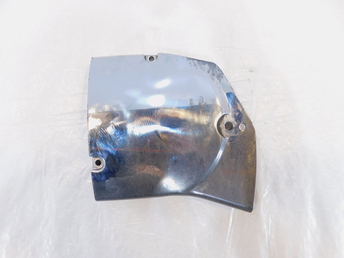 Harley Sportster 883 1200 Chrome Rear Wheel Belt Sprocket Cover - Discoloration - C3 Cycle