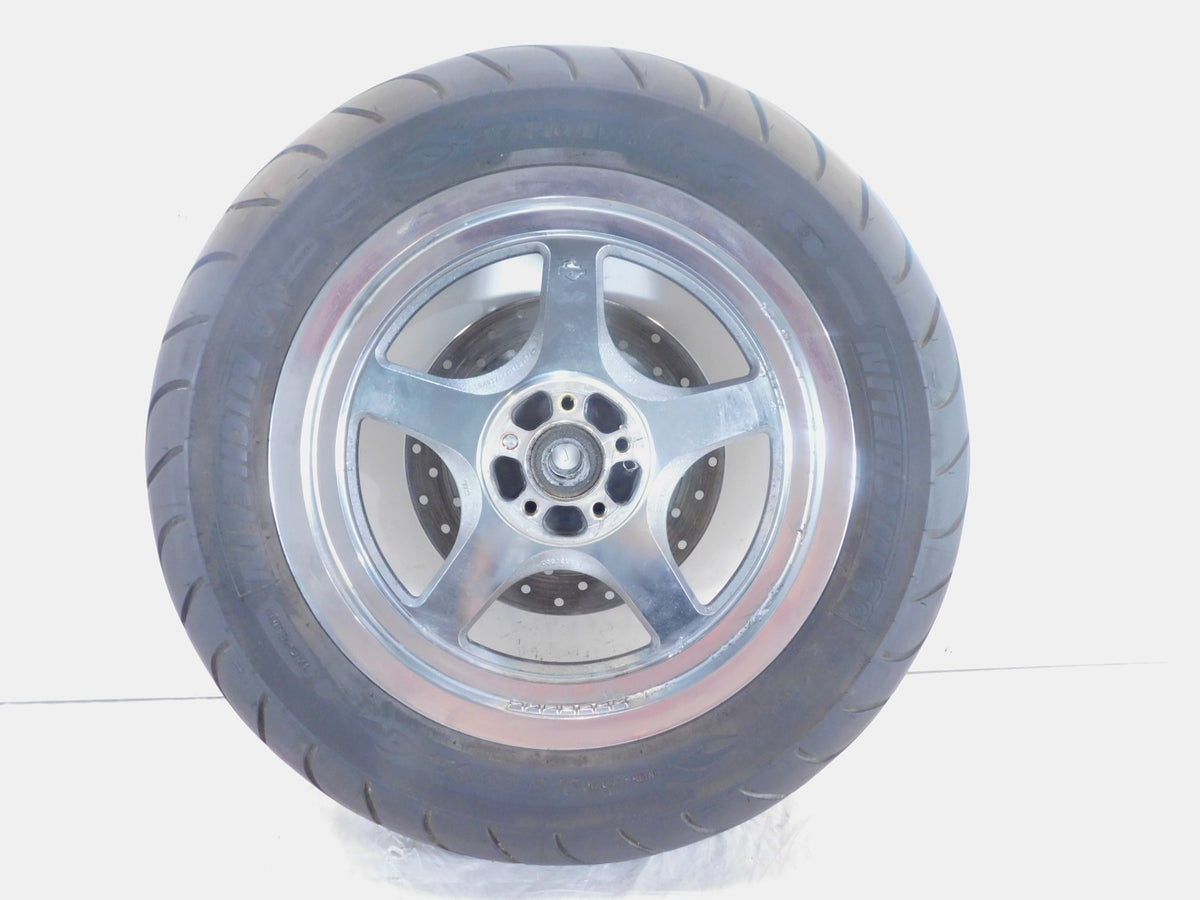 Harley Davidson Touring Road Street & Electra Glide Chrome Rear Wheel Rim & Tire - C3 Cycle