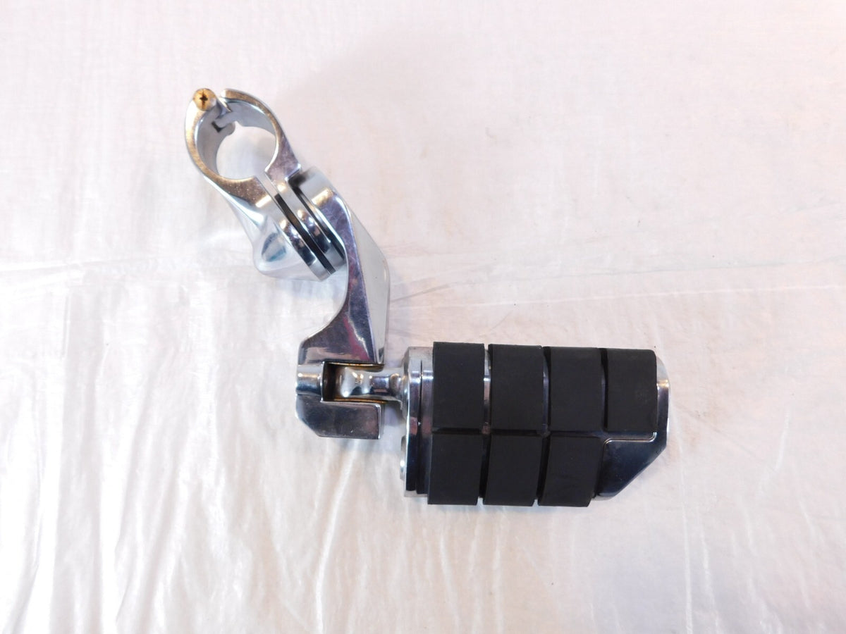 Harley Davidson FXR Dyna Sportster & Softail ISO Black Footpeg Footrest Pegs