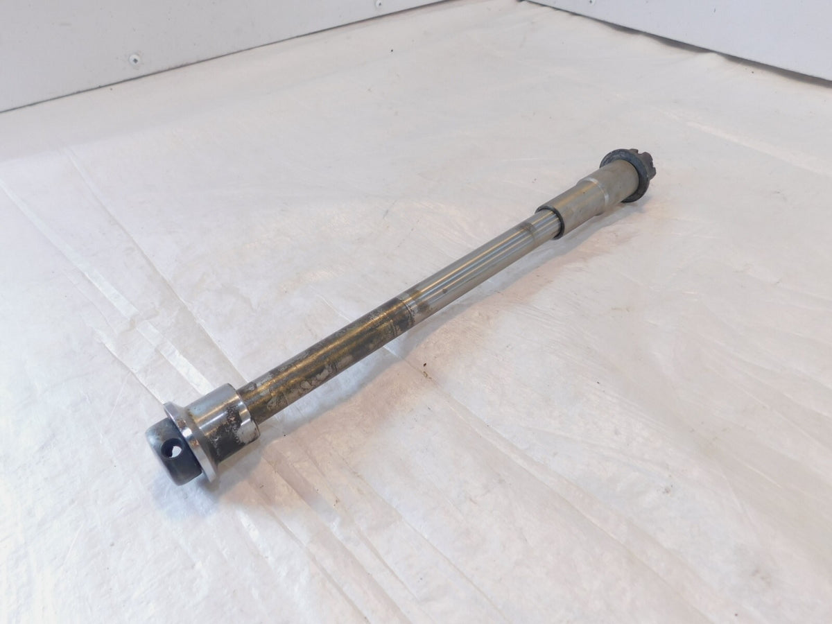 1986 Suzuki Intruder 700 VS700 GLFG/GLPG Rear Wheel Axle Bolt Shaft w/ Spacer - C3 Cycle