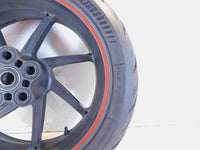 BMW S1000R S1000RR S1000-RR HP4 Black Rear Wheel Rim & Tire - 6.00" x 17" - C3 Cycle