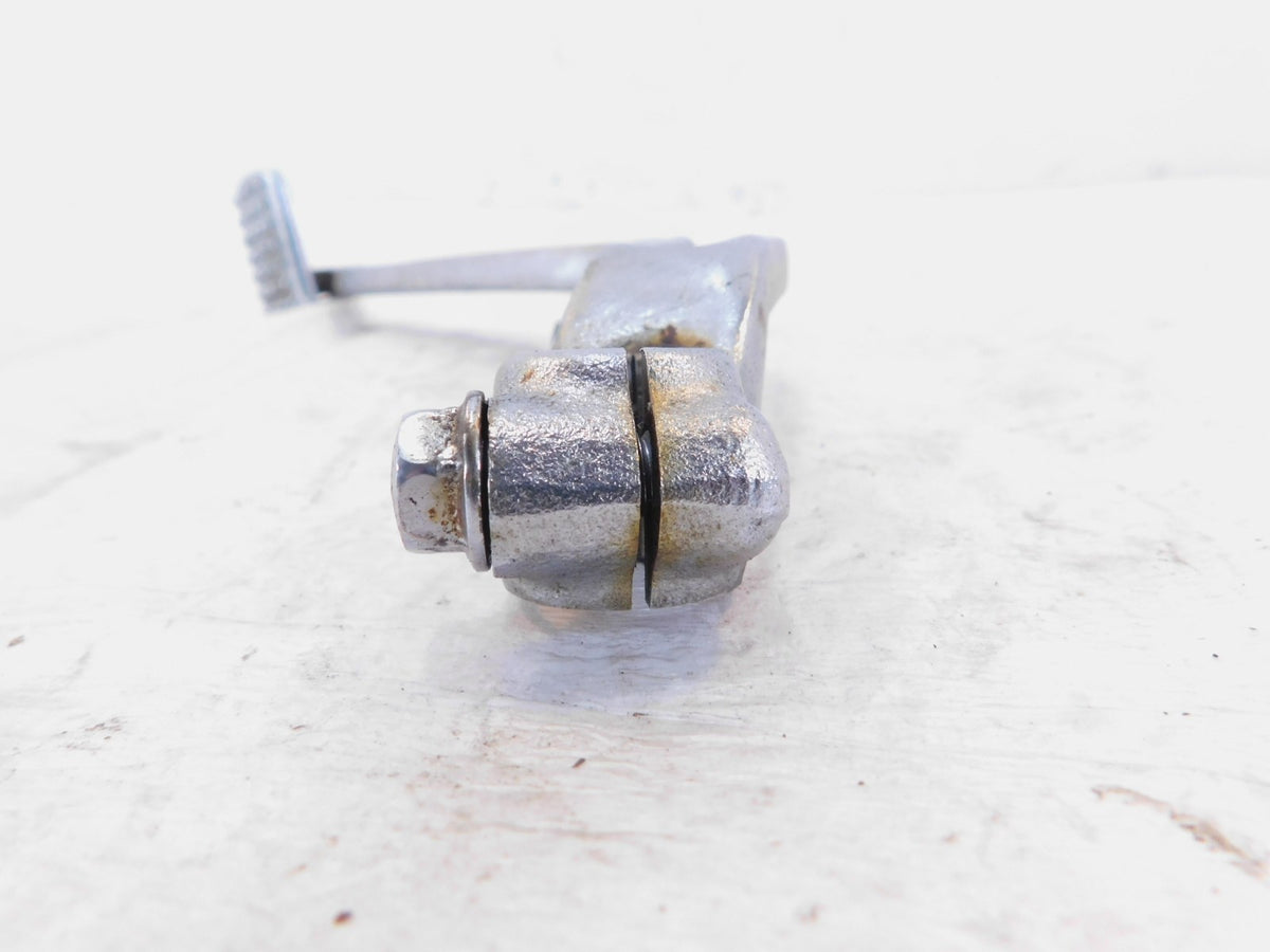 1983-1985 Honda CB650 CB650SC Nighthawk 650 Silver Rear Foot Brake Pedal Lever - C3 Cycle