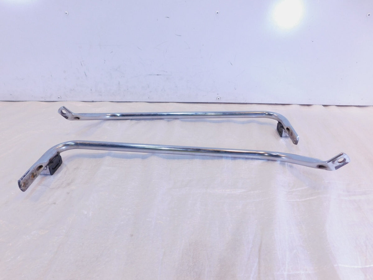 Harley Davidson Road King & Street Glide Left & Right Chrome Saddlebag Bracket