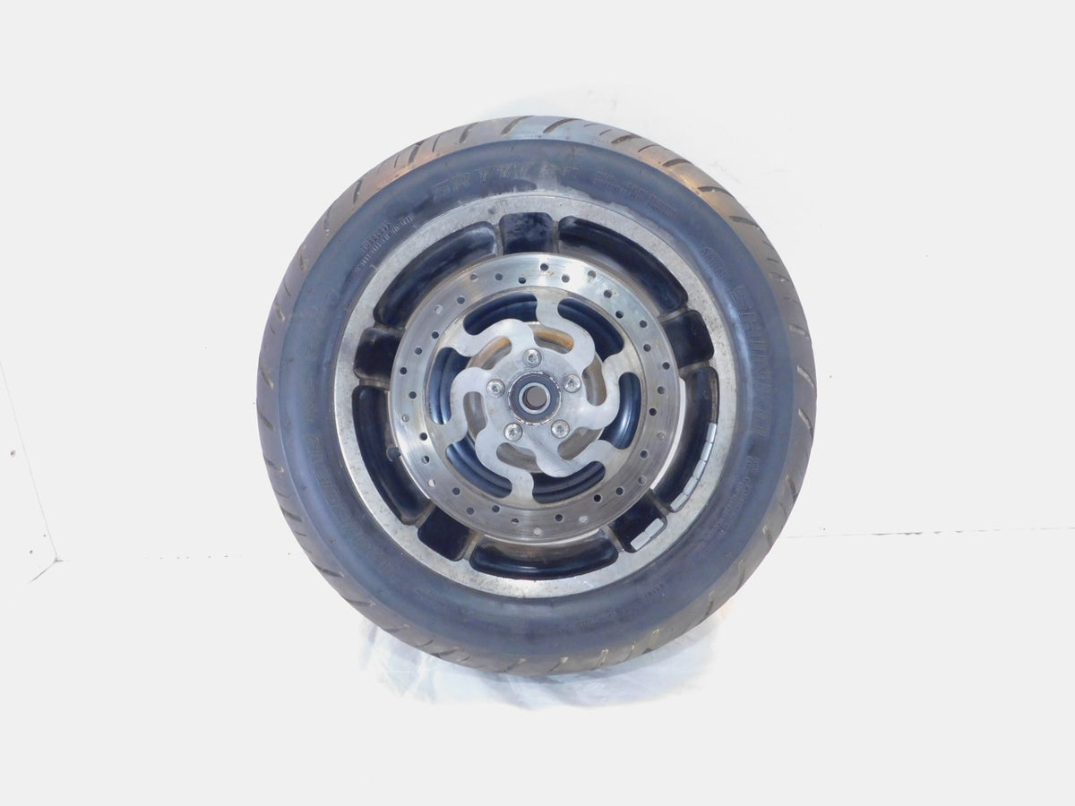 Harley Davidson FLHX Street Glide Road Glide Custom Black Rear Wheel Rim & Tire - C3 Cycle